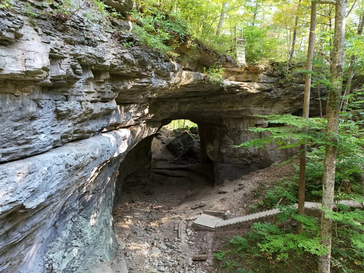 Smoky Bridge located at Three Bridges Trail